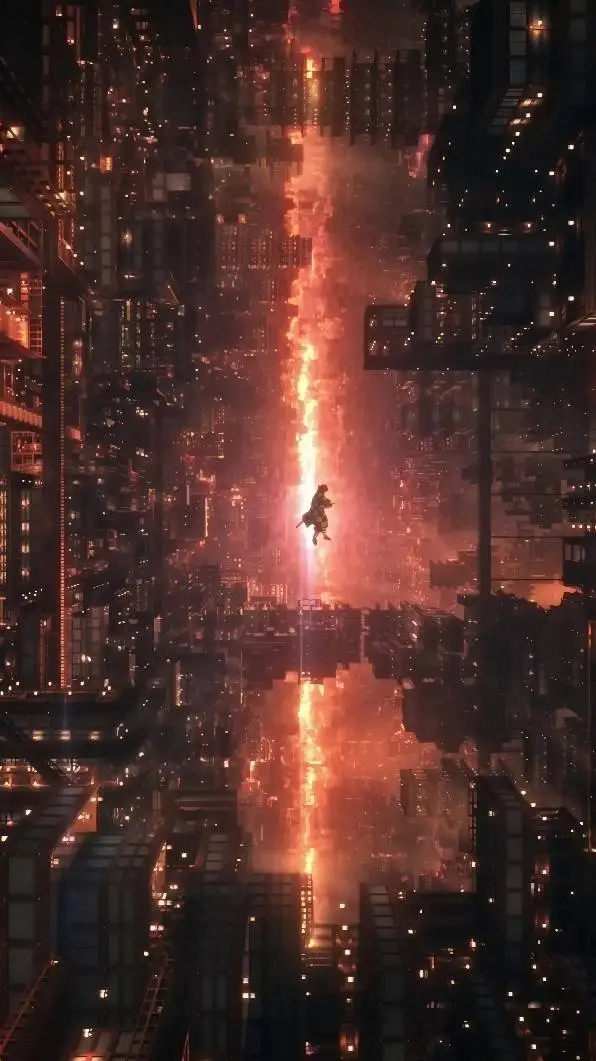 ai character: Infinty castle background