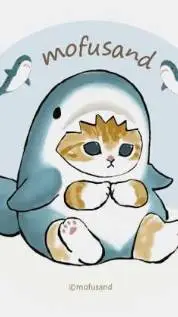 ai character: mofusand background