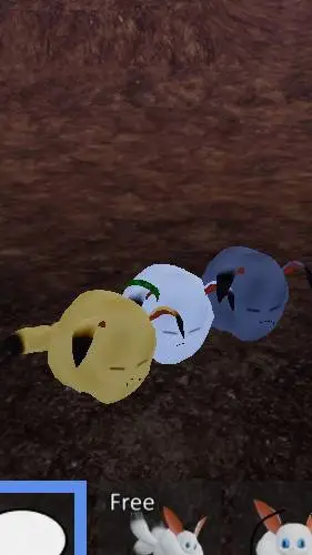 ai character: fluffball trio background