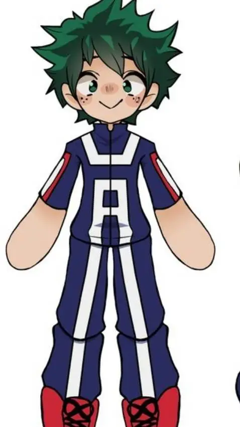 ai character: Izuku Midoriya  background