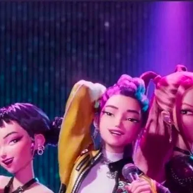 chat with ai character: Huntrix school day