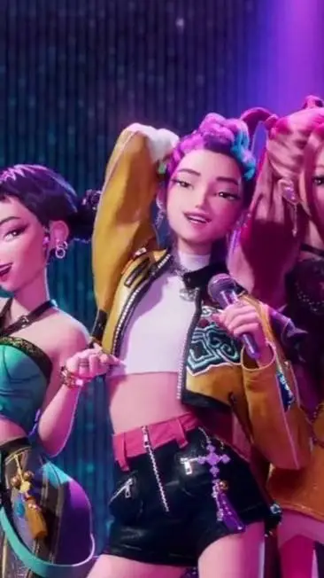 ai character: Huntrix McDonald's background