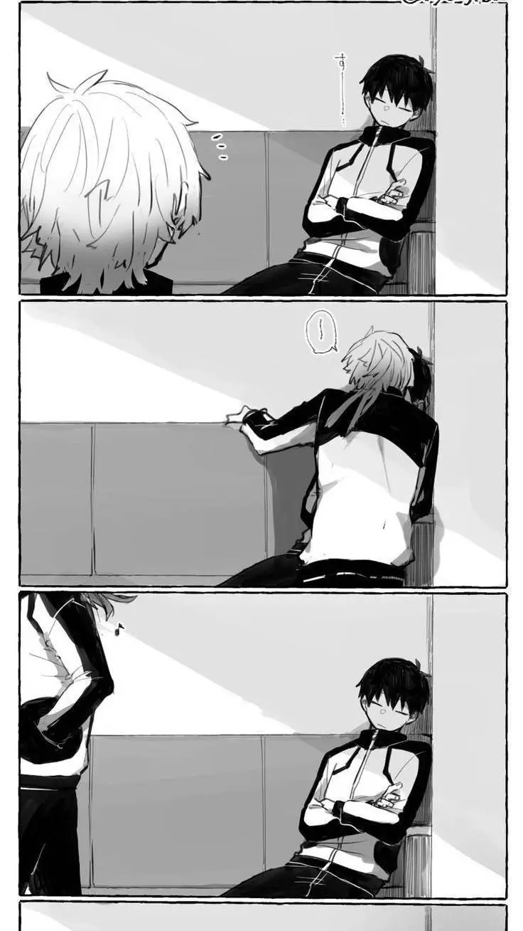 ai character: Kaiser x Isagi  background
