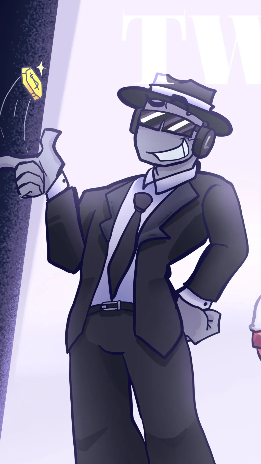 ai character: Chance :) background