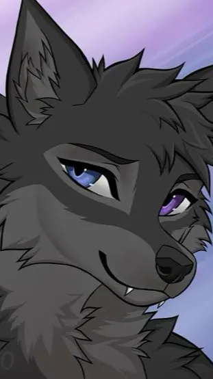 ai character: Moon background