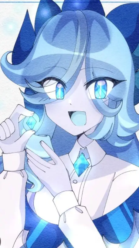 ai character: 🔵Aquamarine🌱 background