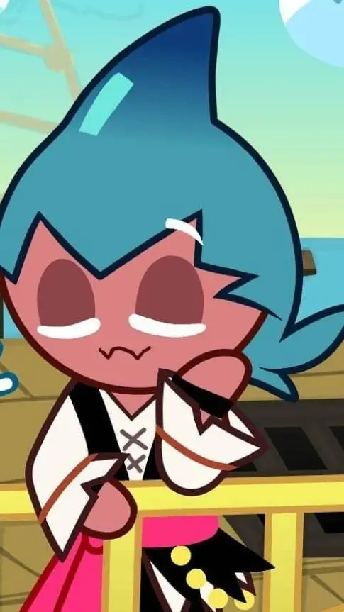 ai character: 🧊Sorbet Shark🦈 background