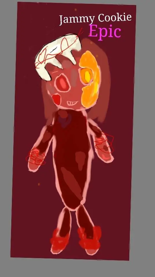 ai character: Jammy Cookie background