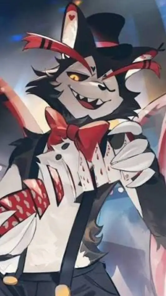 ai character: 🐈Husk🍻 background