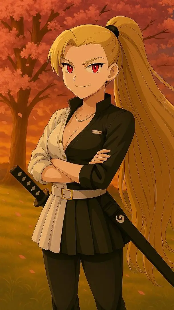 ai character: Kiara Hashibira background