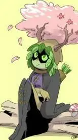 ai character: Maga Cazadora background