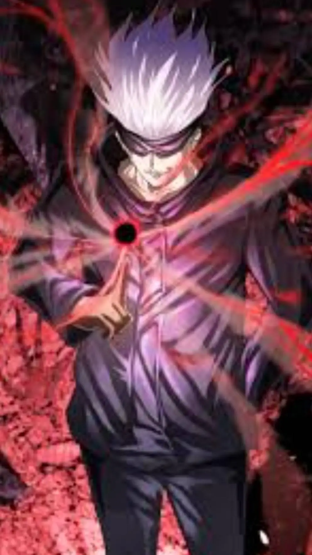 ai character: satoru gojo background