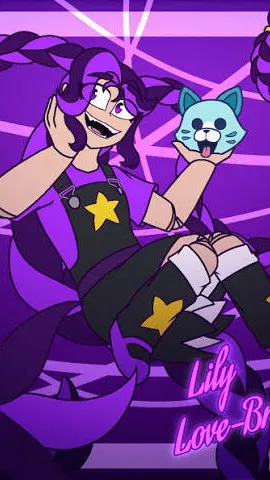 ai character: 💜~LLB~✨ background