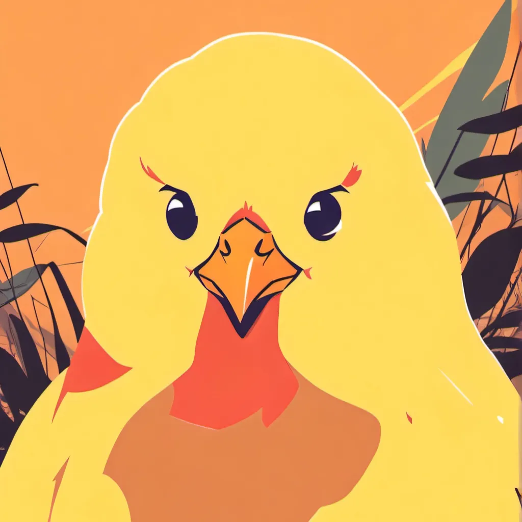 chat with ai character: Normal chick