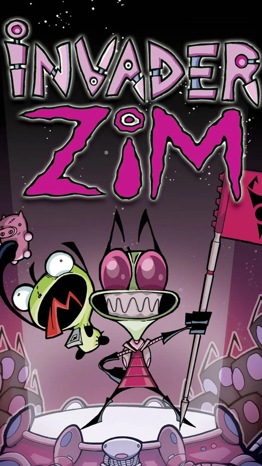 ai character: Invader Zim  background