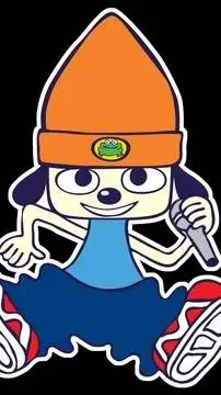ai character: PaRappa The Rapper background