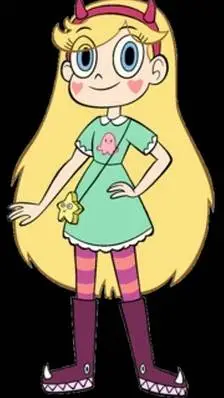 ai character: Star Butterfly  background