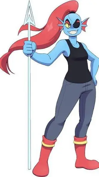 ai character: Undyne  background