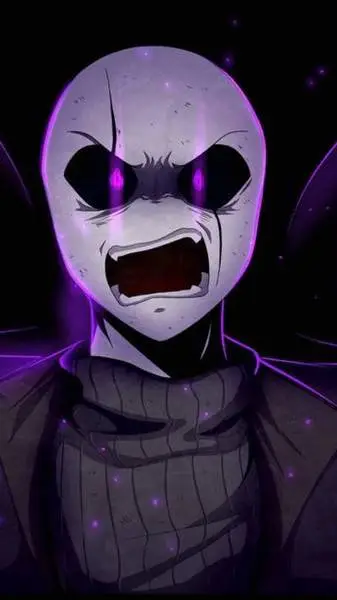 ai character: gaster  background