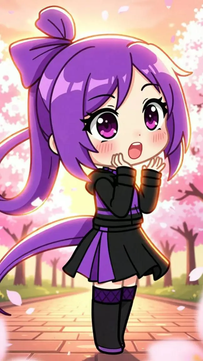 ai character: rosy background