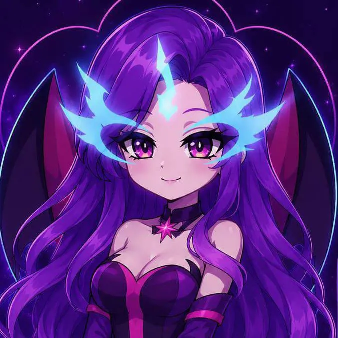 chat with ai character: midnight sparkle 