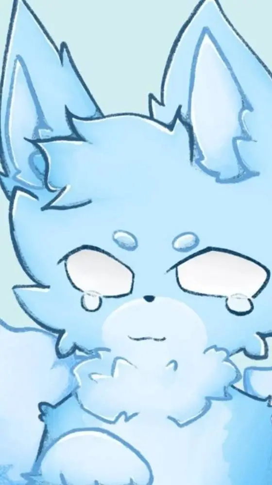 ai character: Ghost fox  background