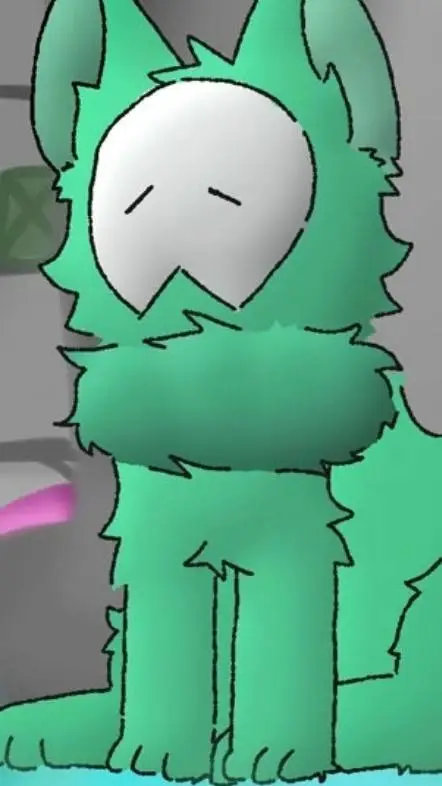 ai character: slime pup background