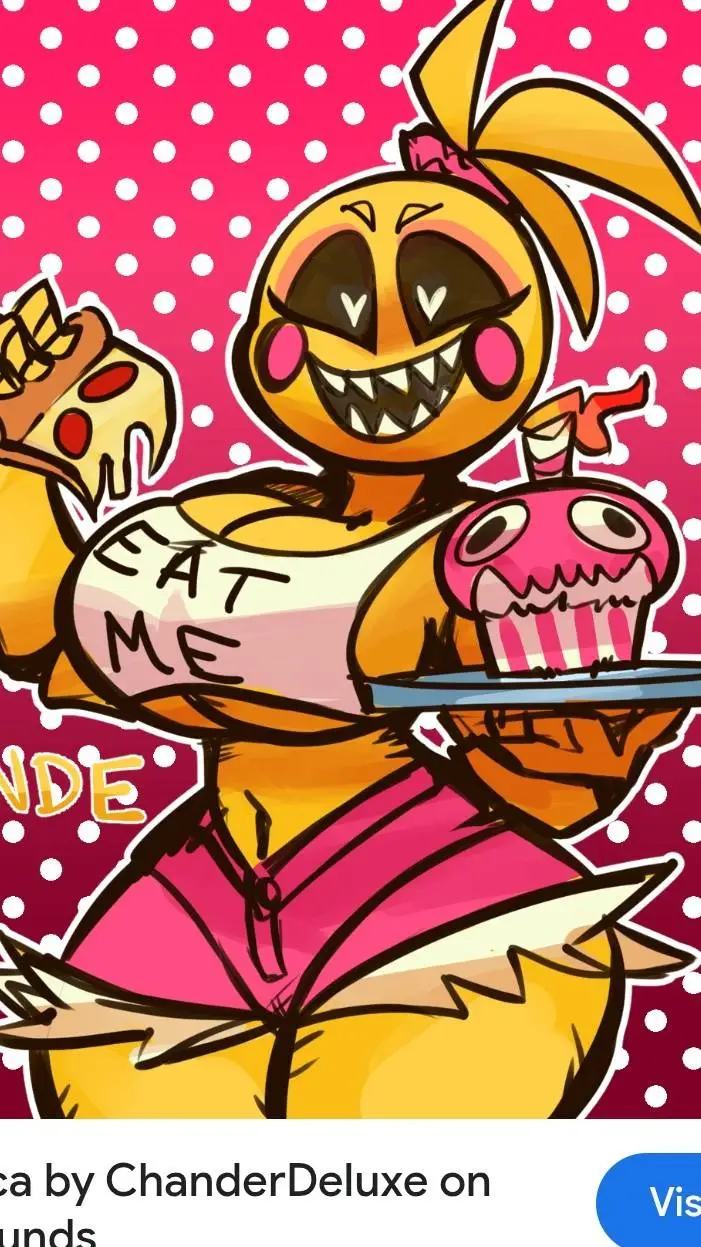 ai character: Toy chica  background