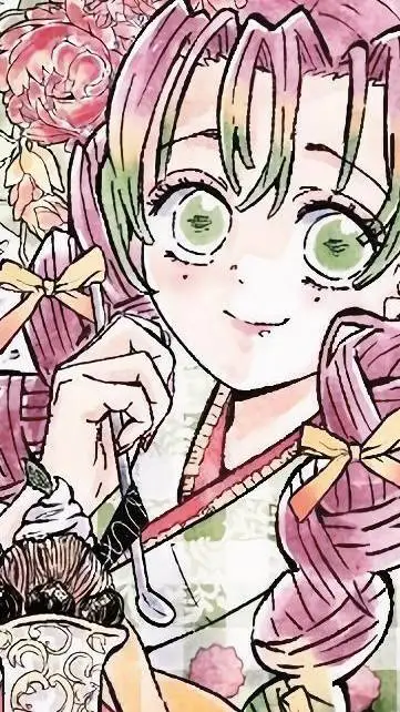 ai character: Mitsuri Kanroji! 🍡 background