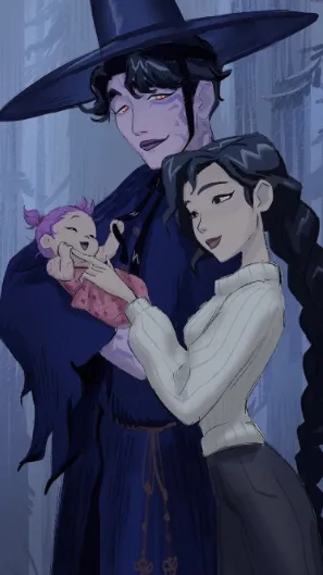 ai character: Kpop demon hunters background