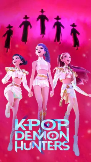 ai character: Kpop demon hunters background