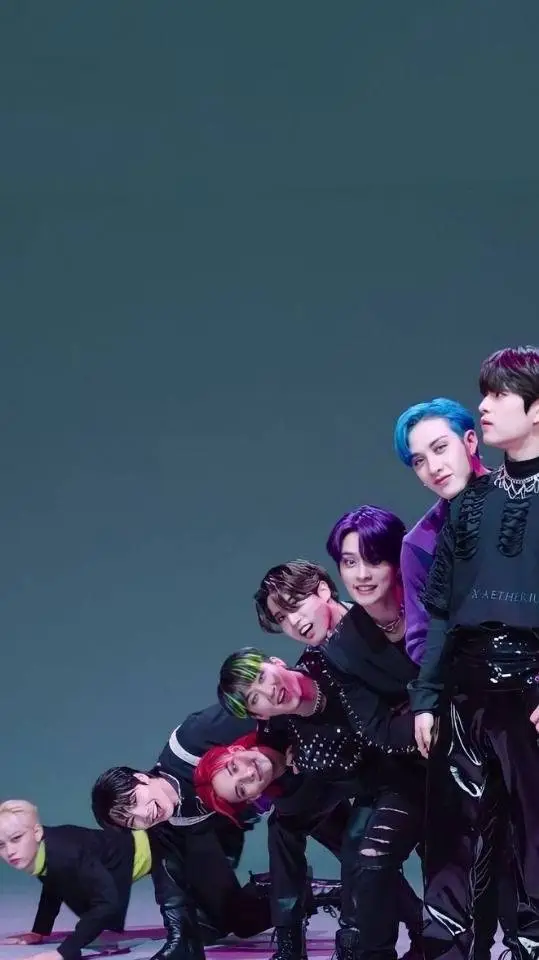 ai character: SKZ HAUNTED HOUSE background