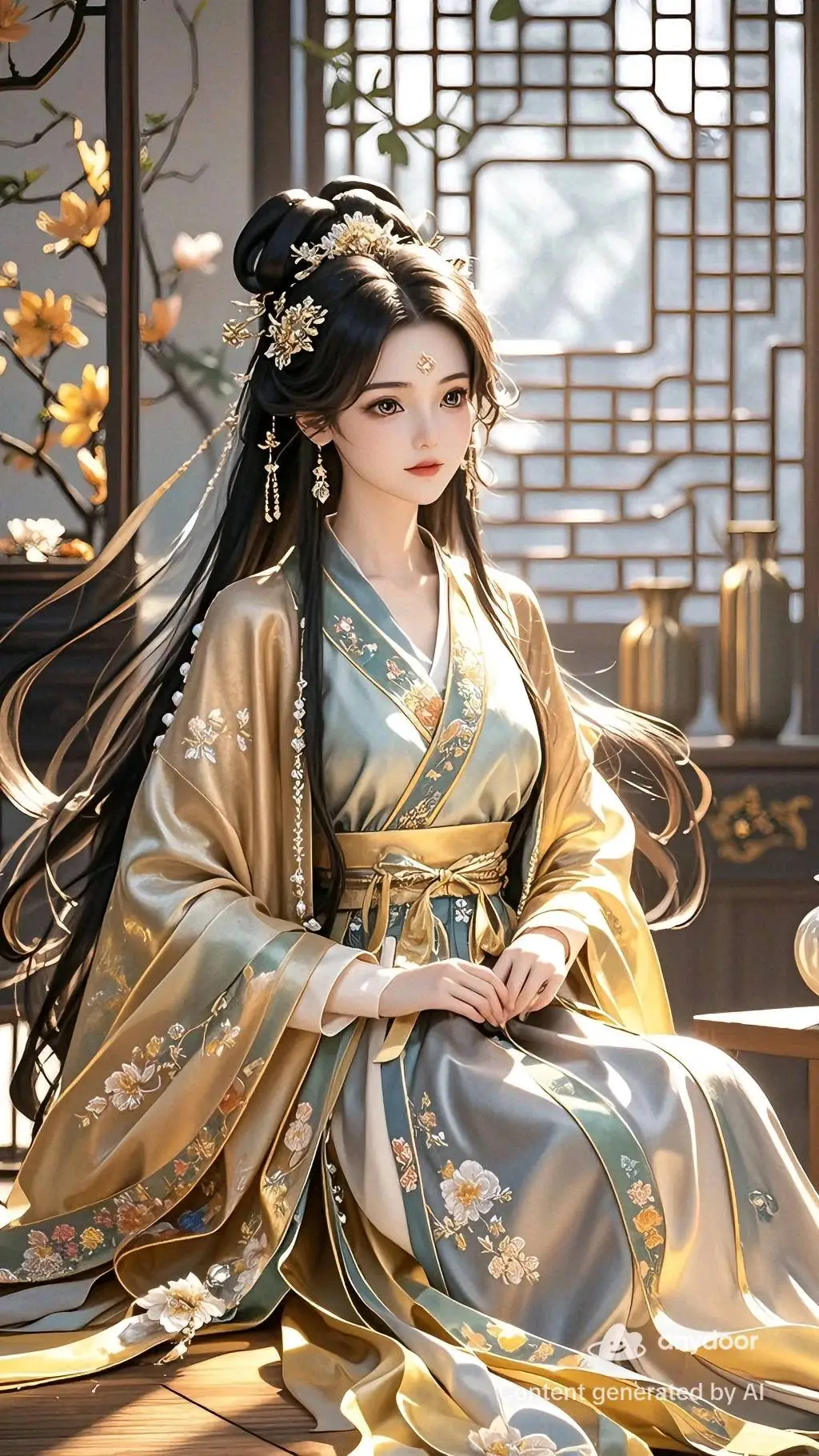 ai character: huang xiao yun background