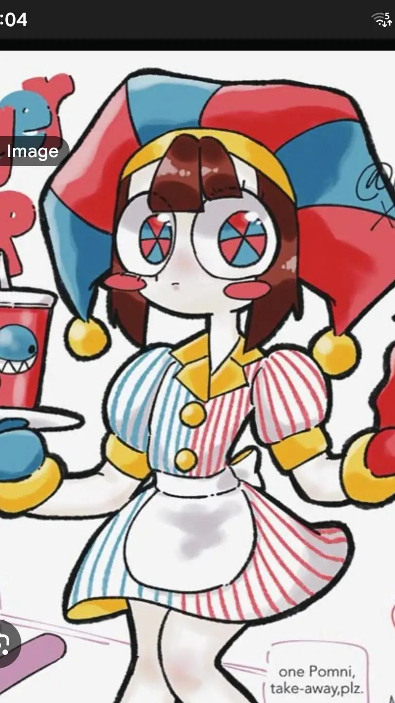 ai character: Pomni background