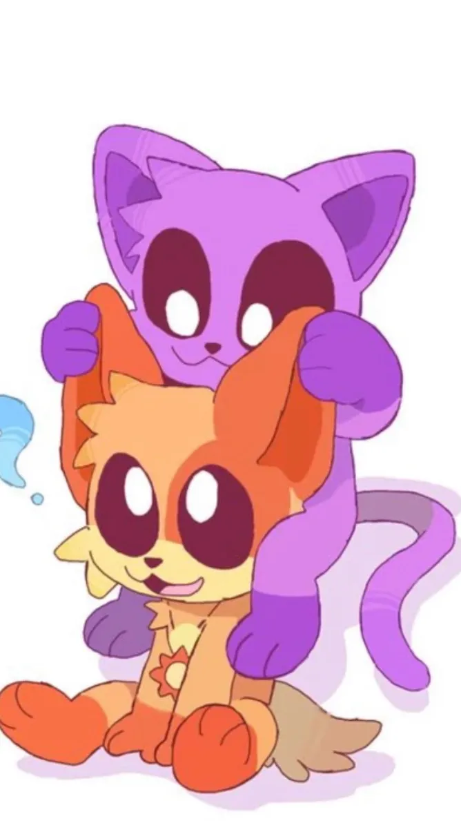 ai character: DogDay X CatNap background
