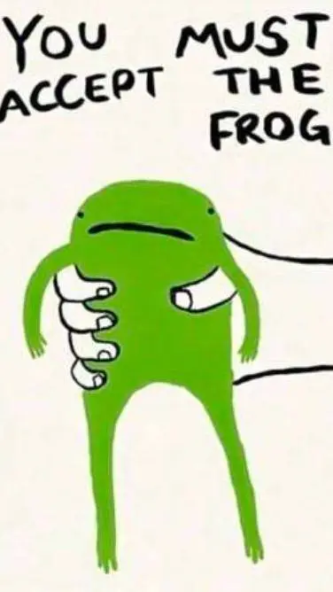 ai character: freddy frog 🐸 background