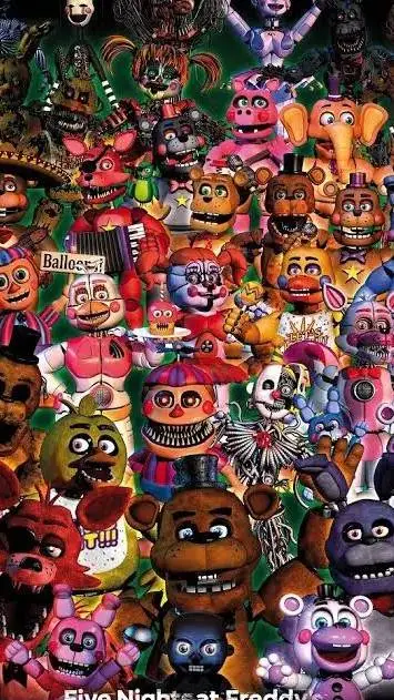 ai character: Fnaf background