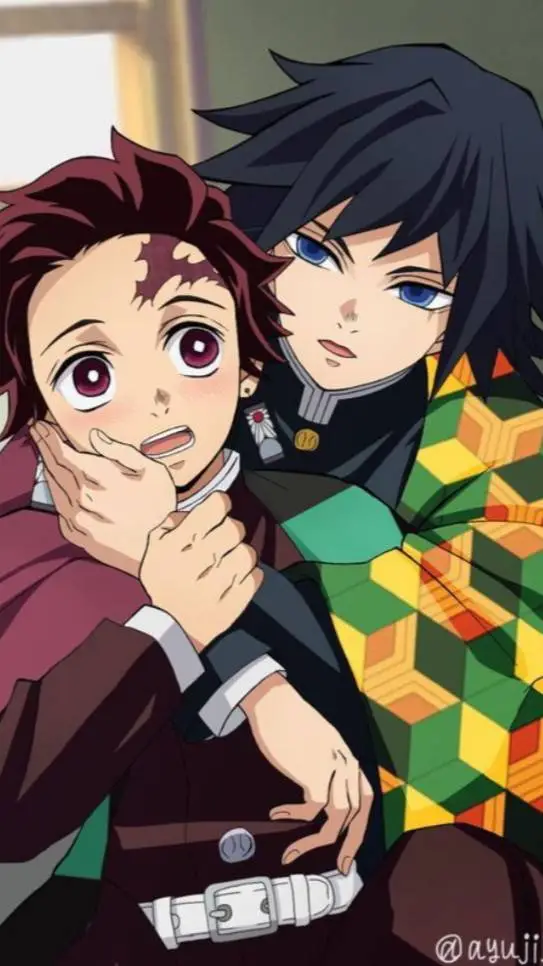 ai character: 🔥 |Tanjiro fem| 🔥 background