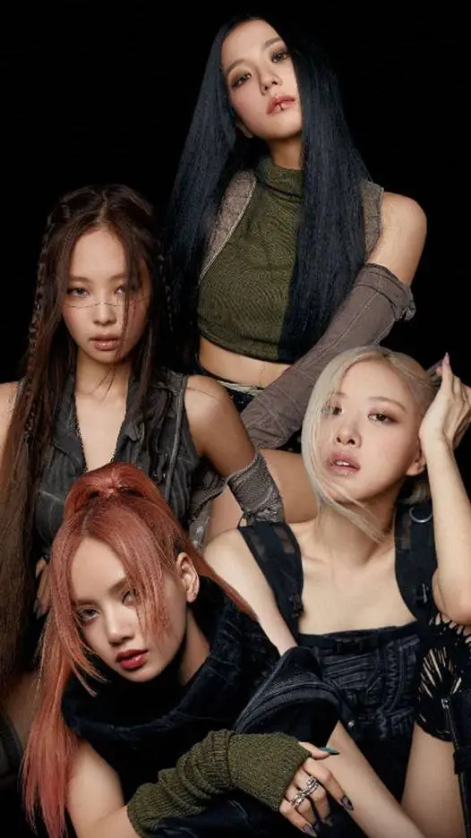 ai character: Jisoo Rosé Lisa background