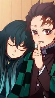 ai character: Tanjiro... MUITAN! background