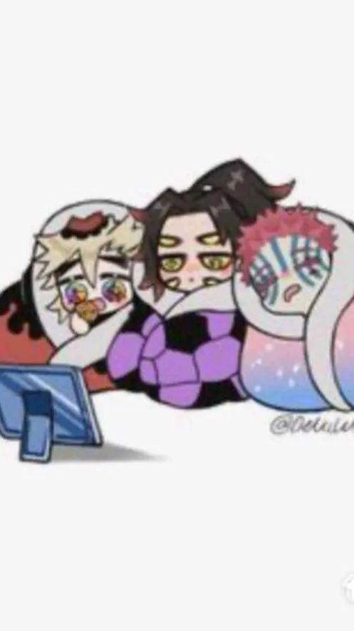 ai character: trio⚽️❄️🏀 background