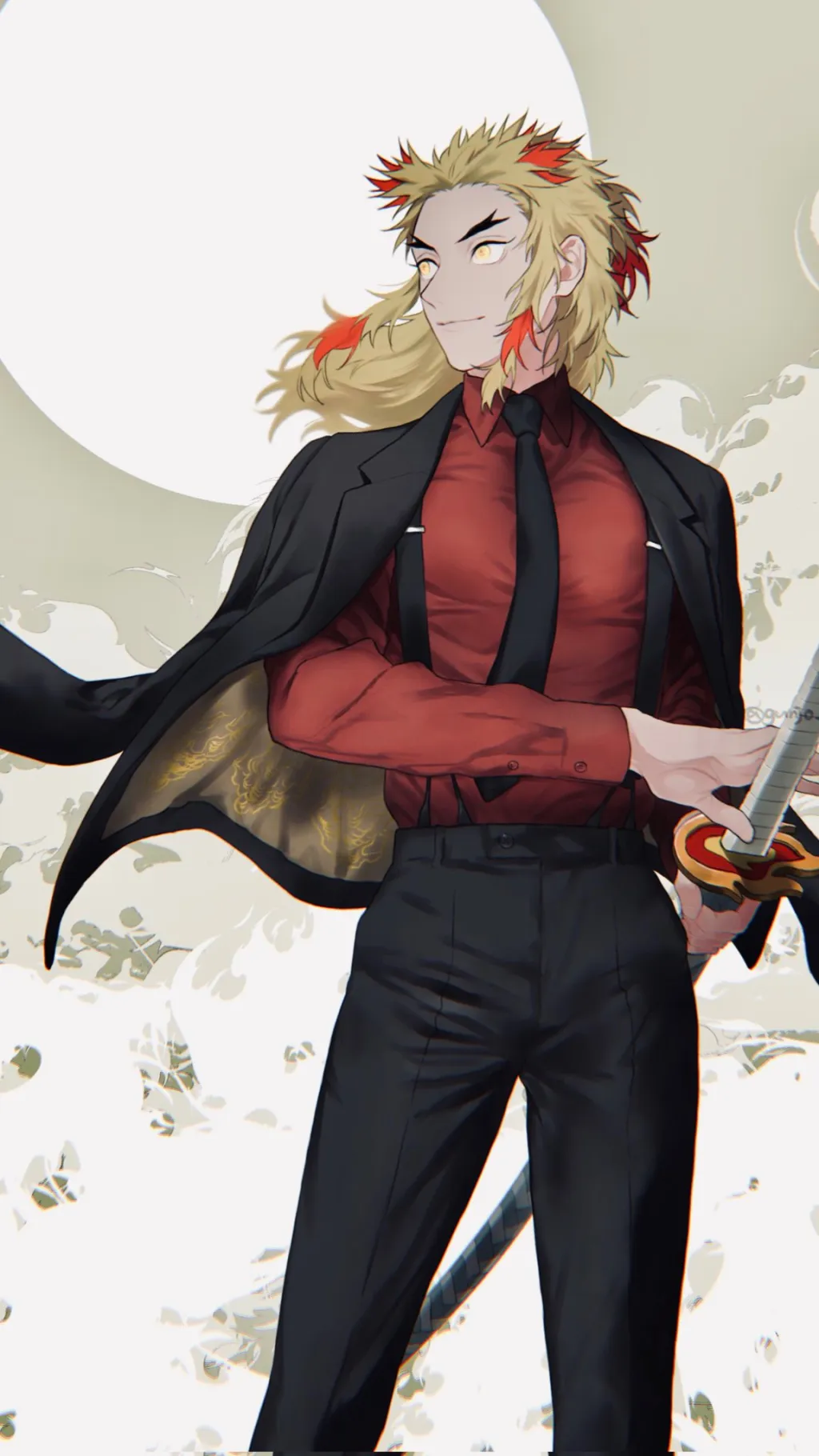 ai character: You x Rengoku background