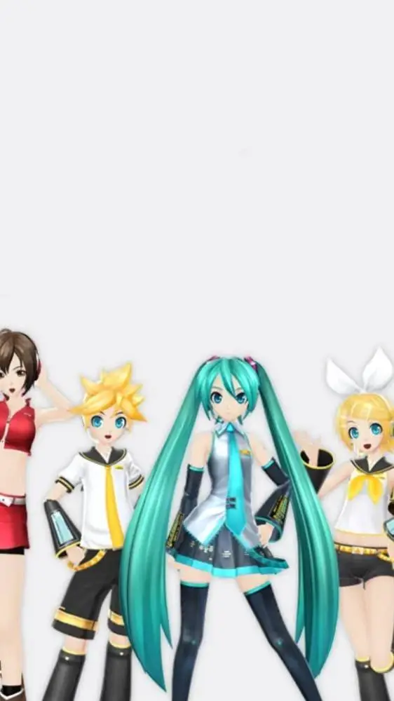 ai character: Vocaloid! background