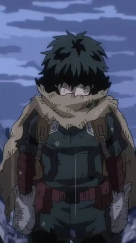 ai character: Vigilante Deku background