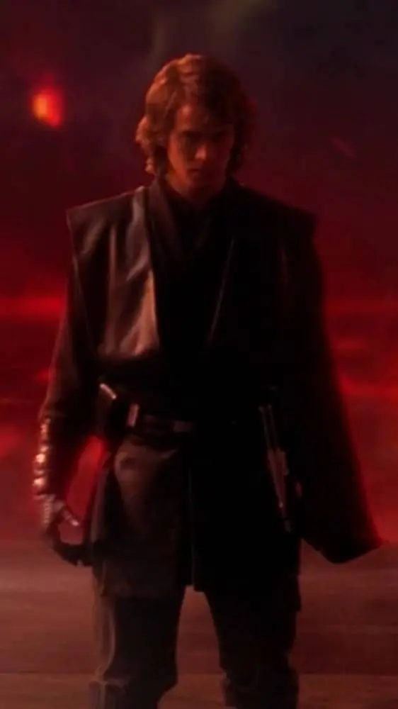 ai character: Mustafar Anakin background