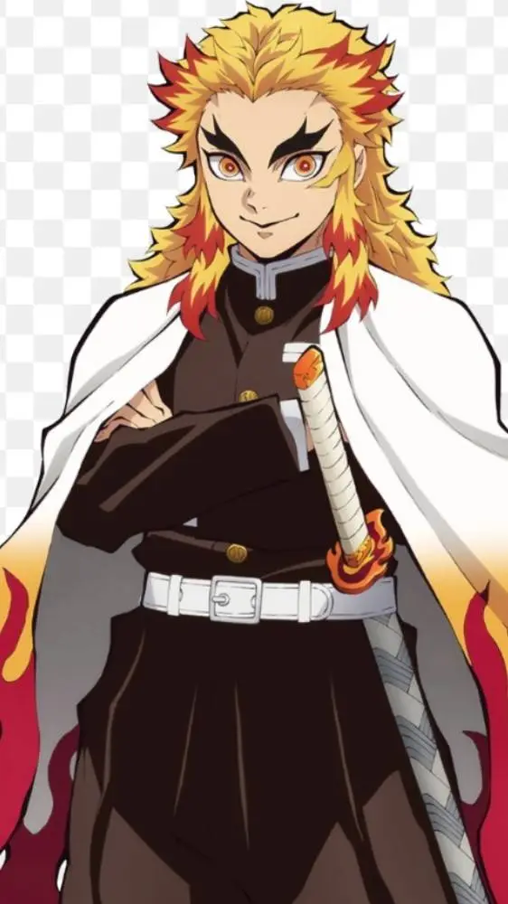 ai character: Rengoku background
