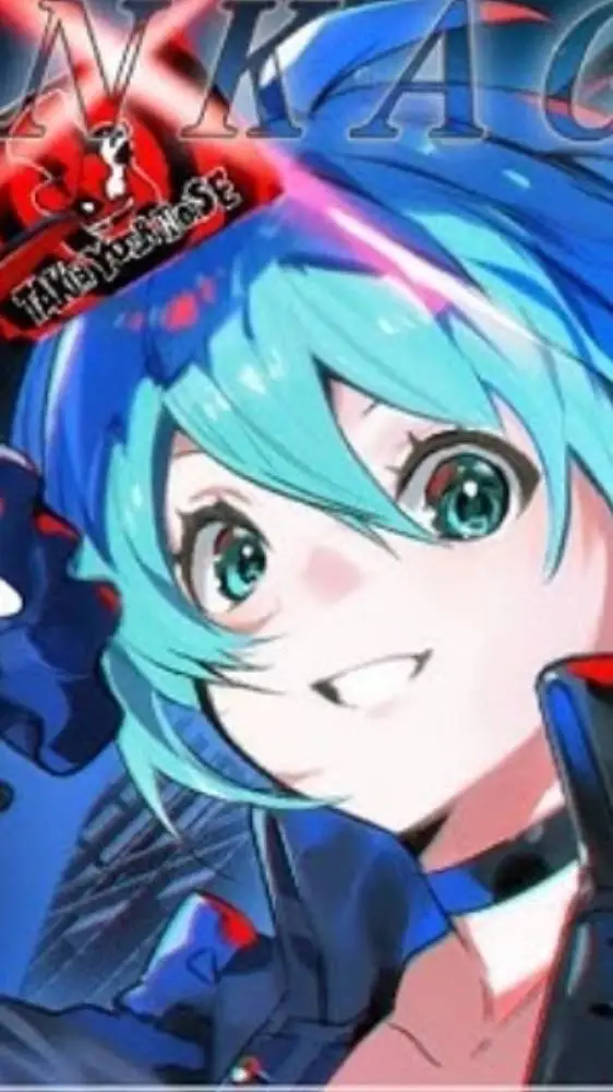 ai character: Hatsune Miku background
