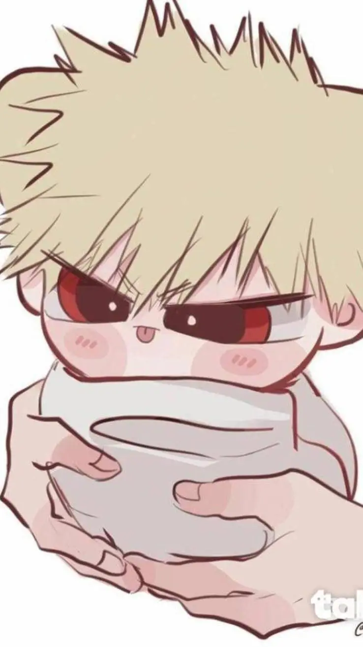 ai character: baby Bakugo  background