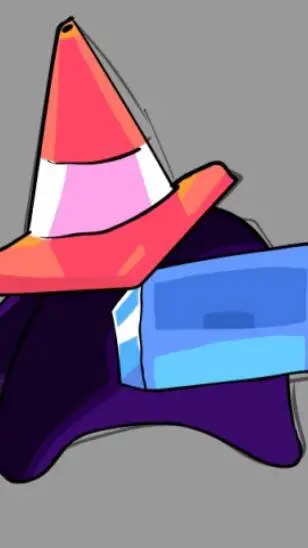 ai character: ★mini black imp★ background