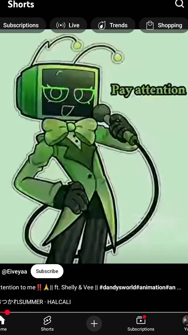 ai character: vee background
